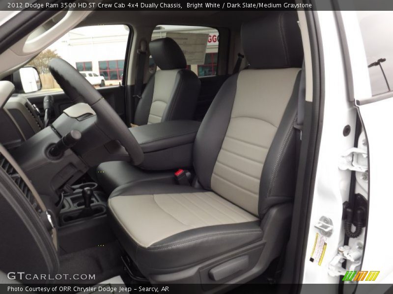  2012 Ram 3500 HD ST Crew Cab 4x4 Dually Chassis Dark Slate/Medium Graystone Interior