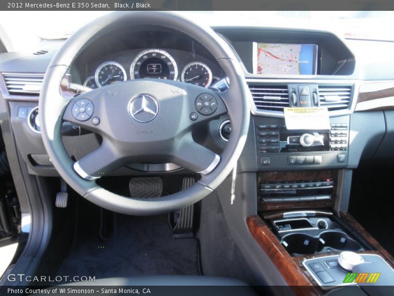 Black / Black 2012 Mercedes-Benz E 350 Sedan