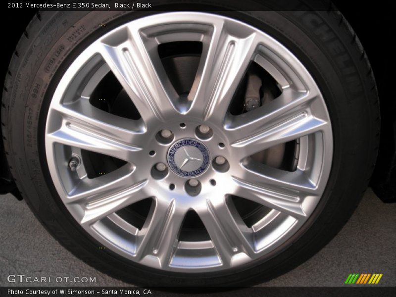 Black / Black 2012 Mercedes-Benz E 350 Sedan