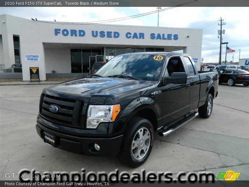 Tuxedo Black / Medium Stone 2010 Ford F150 STX SuperCab