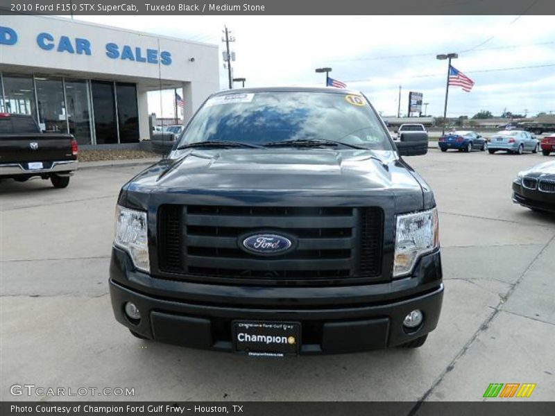 Tuxedo Black / Medium Stone 2010 Ford F150 STX SuperCab