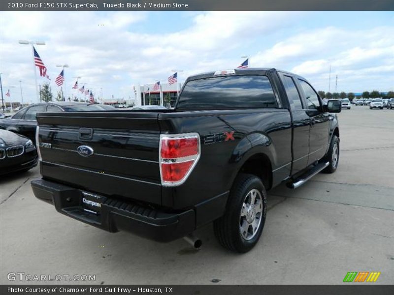 Tuxedo Black / Medium Stone 2010 Ford F150 STX SuperCab