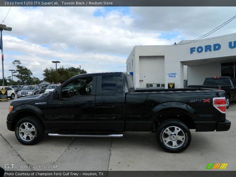 Tuxedo Black / Medium Stone 2010 Ford F150 STX SuperCab