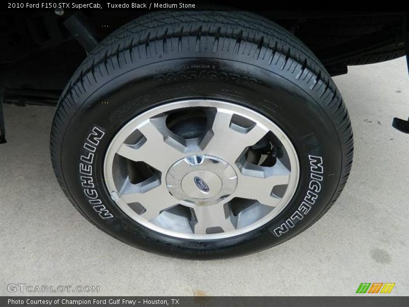 Tuxedo Black / Medium Stone 2010 Ford F150 STX SuperCab