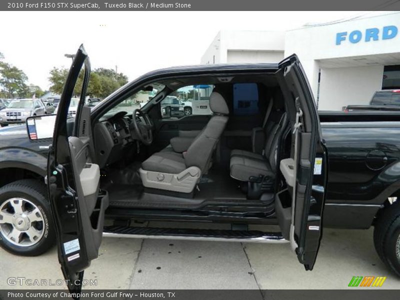 Tuxedo Black / Medium Stone 2010 Ford F150 STX SuperCab