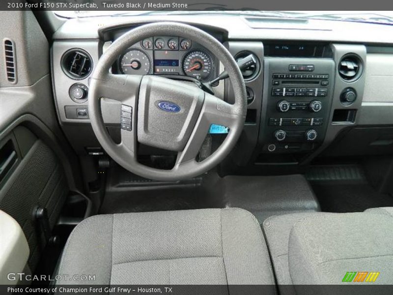 Tuxedo Black / Medium Stone 2010 Ford F150 STX SuperCab