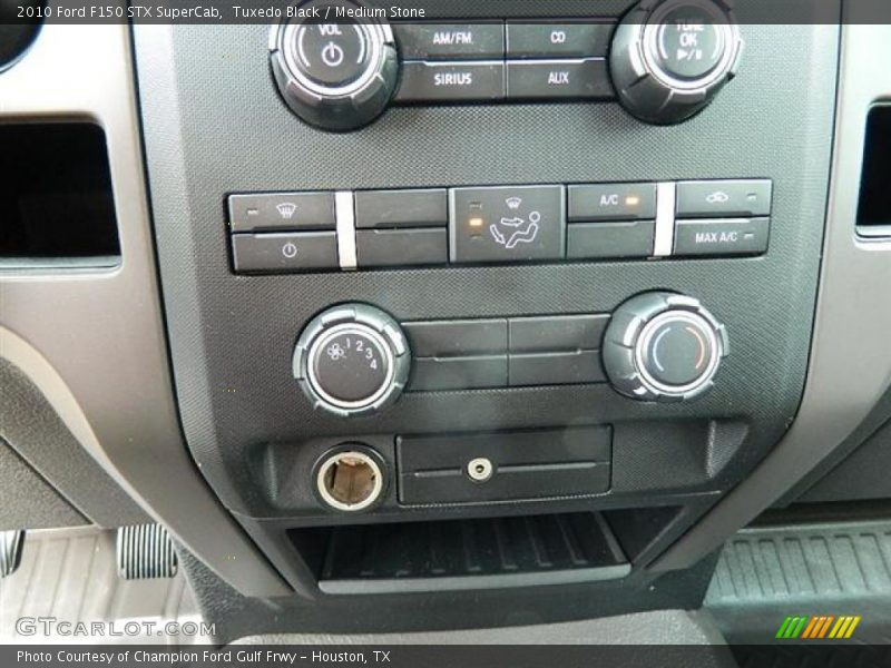 Tuxedo Black / Medium Stone 2010 Ford F150 STX SuperCab
