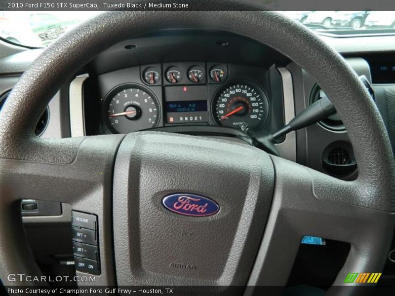 Tuxedo Black / Medium Stone 2010 Ford F150 STX SuperCab