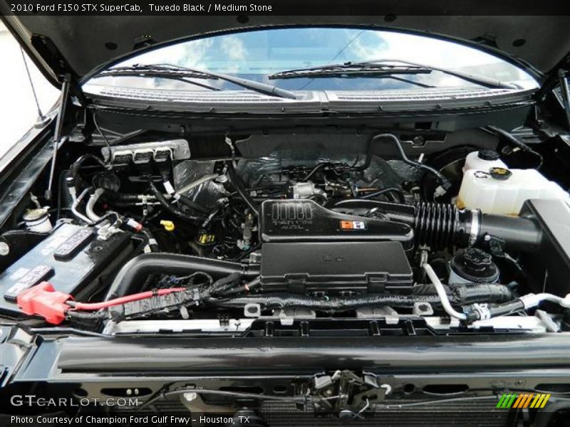 Tuxedo Black / Medium Stone 2010 Ford F150 STX SuperCab