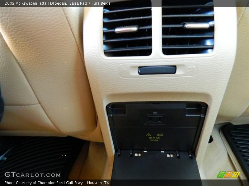 Salsa Red / Pure Beige 2009 Volkswagen Jetta TDI Sedan