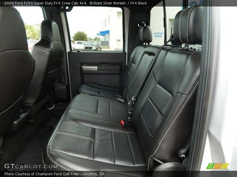 Brilliant Silver Metallic / FX4 Black 2009 Ford F250 Super Duty FX4 Crew Cab 4x4