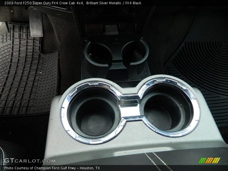 Brilliant Silver Metallic / FX4 Black 2009 Ford F250 Super Duty FX4 Crew Cab 4x4