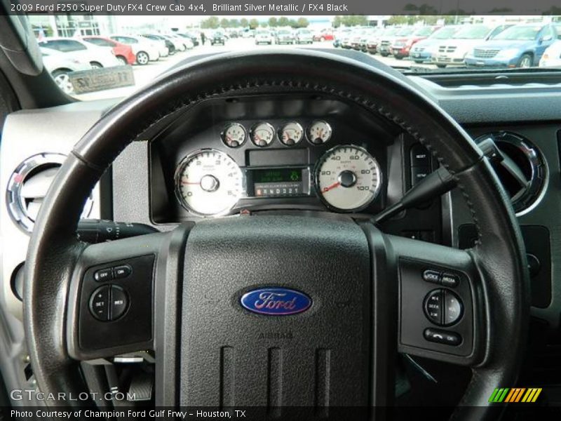 Brilliant Silver Metallic / FX4 Black 2009 Ford F250 Super Duty FX4 Crew Cab 4x4