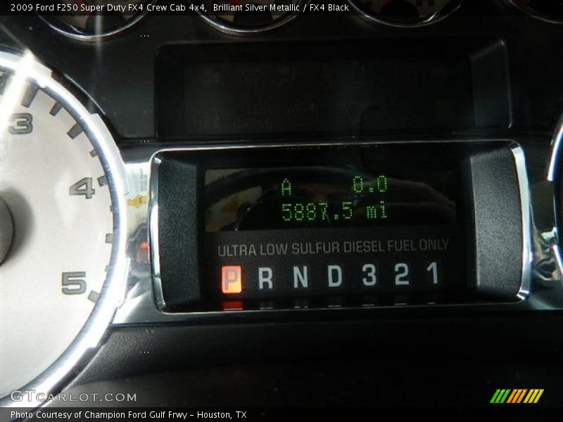 Brilliant Silver Metallic / FX4 Black 2009 Ford F250 Super Duty FX4 Crew Cab 4x4