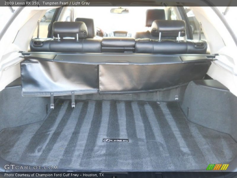 Tungsten Pearl / Light Gray 2009 Lexus RX 350