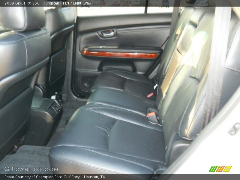 Tungsten Pearl / Light Gray 2009 Lexus RX 350