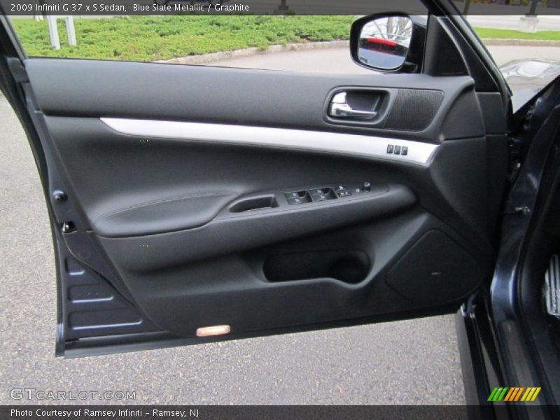 Blue Slate Metallic / Graphite 2009 Infiniti G 37 x S Sedan