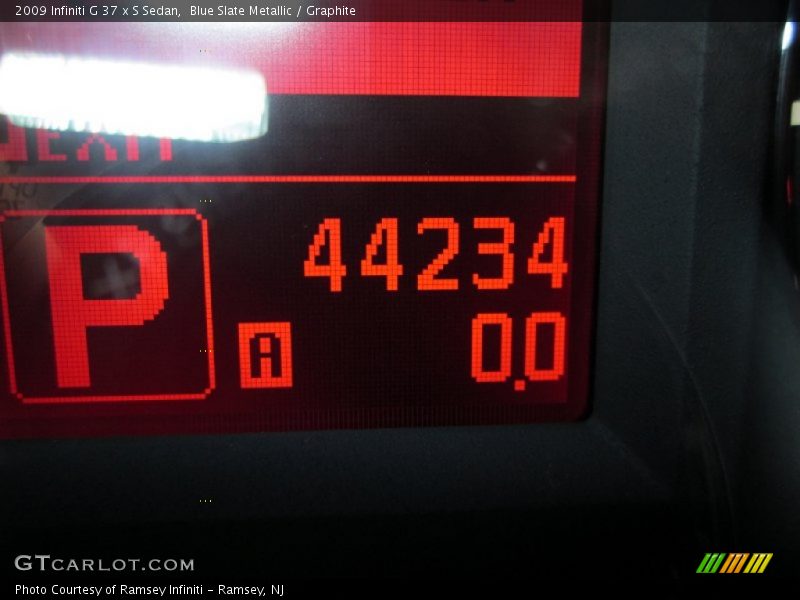 Blue Slate Metallic / Graphite 2009 Infiniti G 37 x S Sedan