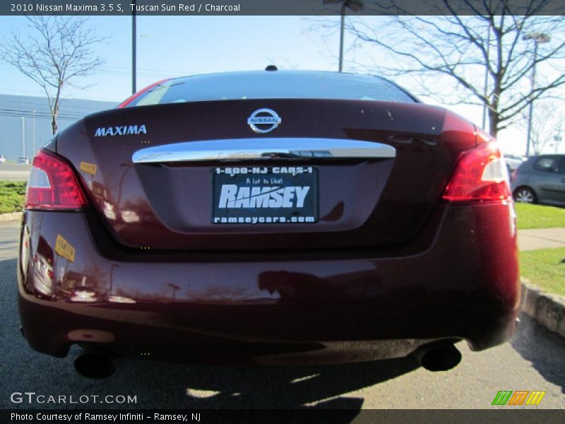Tuscan Sun Red / Charcoal 2010 Nissan Maxima 3.5 S