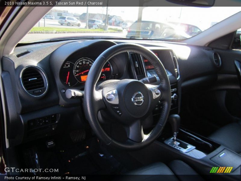 Tuscan Sun Red / Charcoal 2010 Nissan Maxima 3.5 S