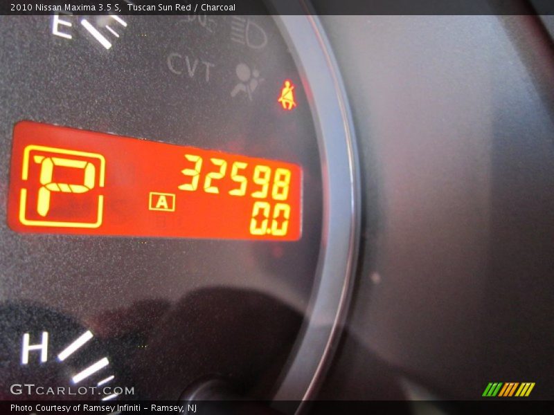 Tuscan Sun Red / Charcoal 2010 Nissan Maxima 3.5 S