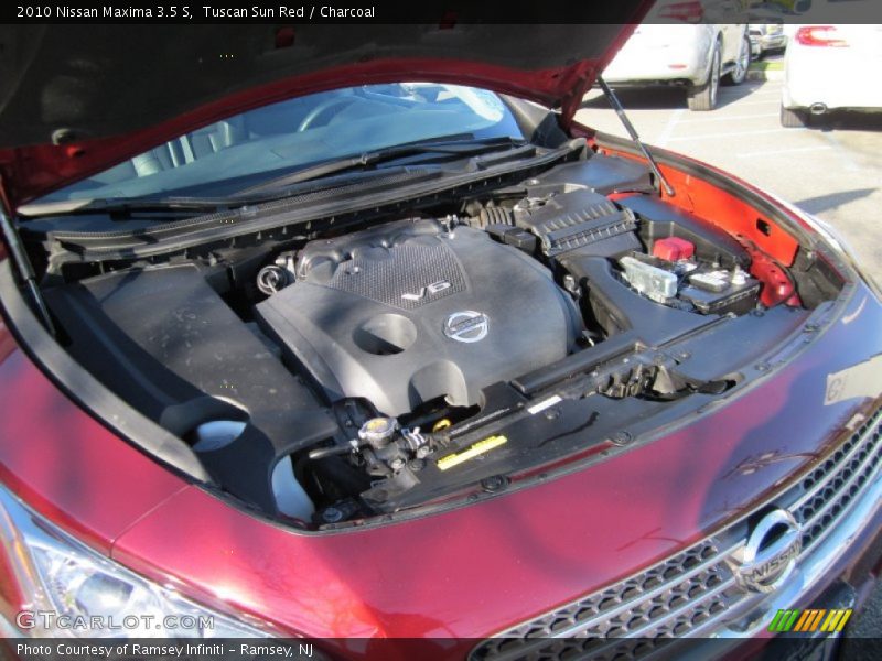Tuscan Sun Red / Charcoal 2010 Nissan Maxima 3.5 S