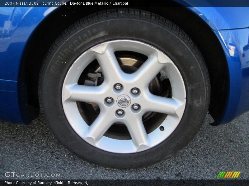 Daytona Blue Metallic / Charcoal 2007 Nissan 350Z Touring Coupe