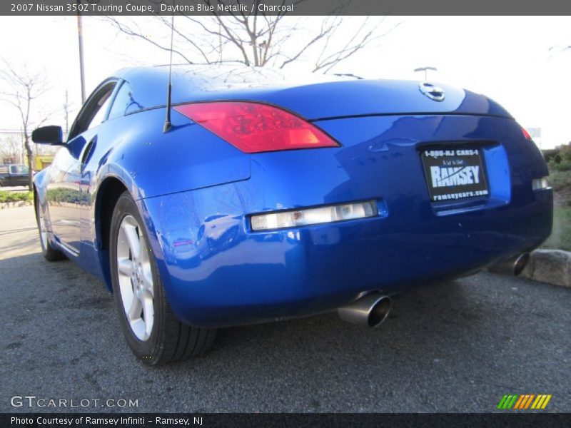 Daytona Blue Metallic / Charcoal 2007 Nissan 350Z Touring Coupe