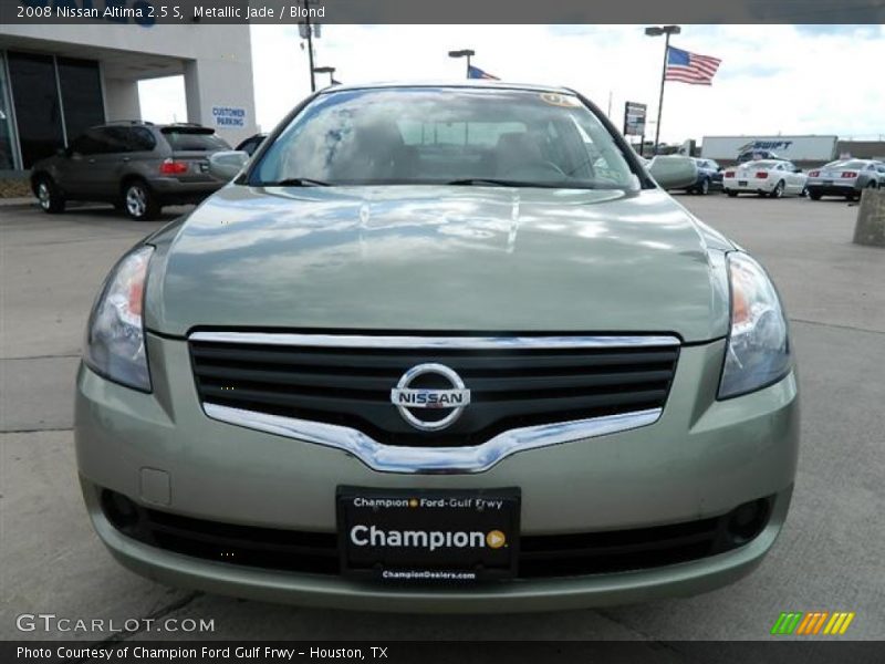 Metallic Jade / Blond 2008 Nissan Altima 2.5 S
