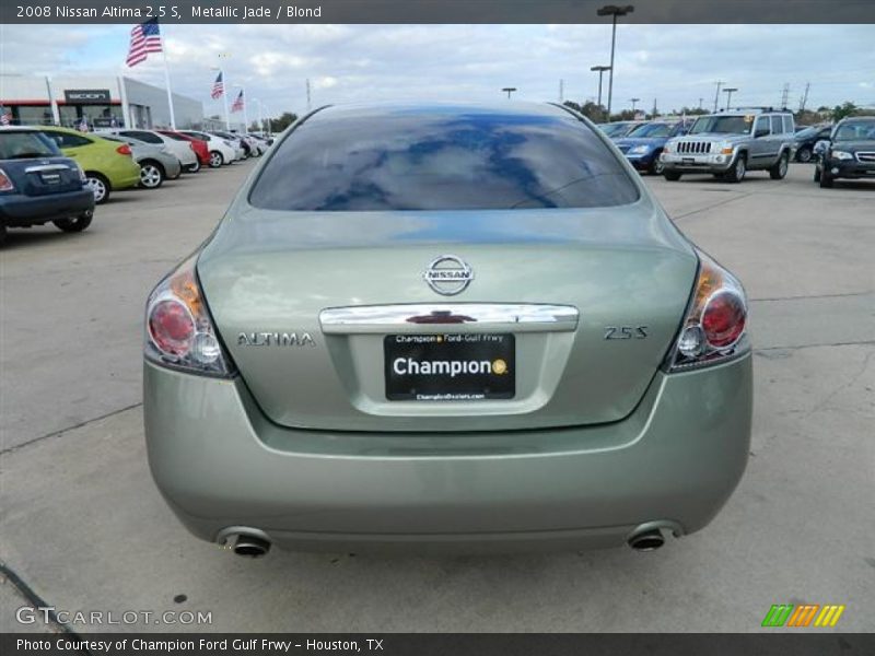 Metallic Jade / Blond 2008 Nissan Altima 2.5 S
