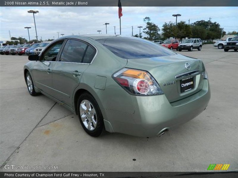Metallic Jade / Blond 2008 Nissan Altima 2.5 S