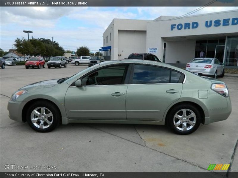 Metallic Jade / Blond 2008 Nissan Altima 2.5 S