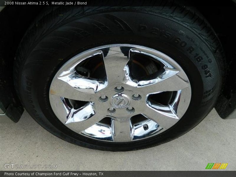 Metallic Jade / Blond 2008 Nissan Altima 2.5 S