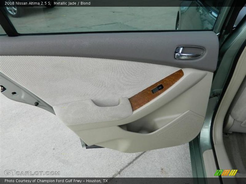 Metallic Jade / Blond 2008 Nissan Altima 2.5 S