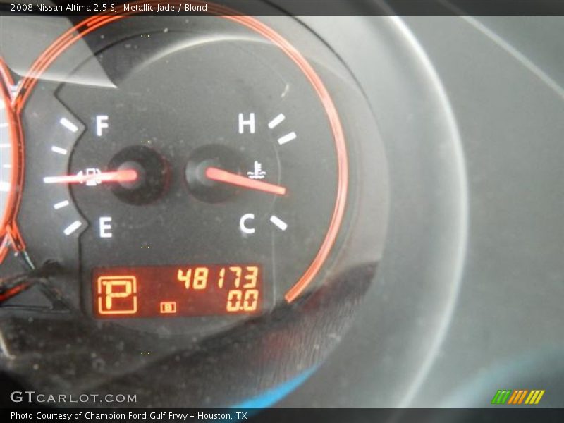 Metallic Jade / Blond 2008 Nissan Altima 2.5 S