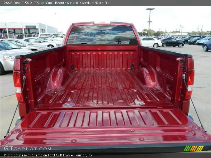 Redfire Metallic / Medium/Dark Flint 2008 Ford F150 XLT SuperCab