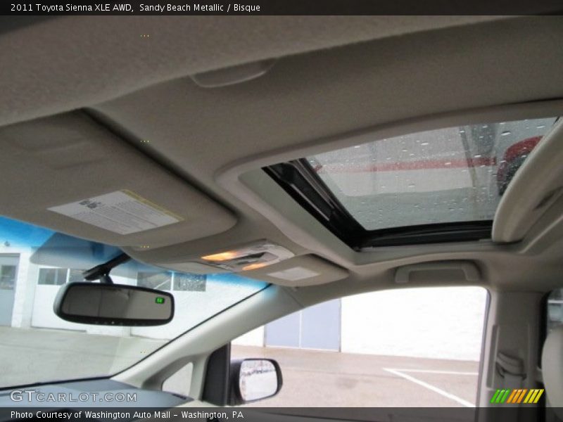 Sandy Beach Metallic / Bisque 2011 Toyota Sienna XLE AWD