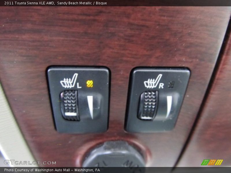 Sandy Beach Metallic / Bisque 2011 Toyota Sienna XLE AWD