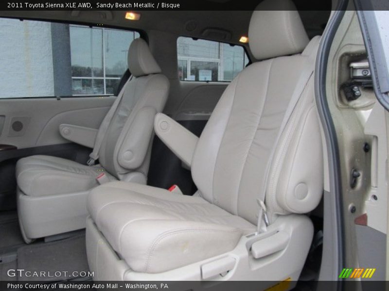 Sandy Beach Metallic / Bisque 2011 Toyota Sienna XLE AWD
