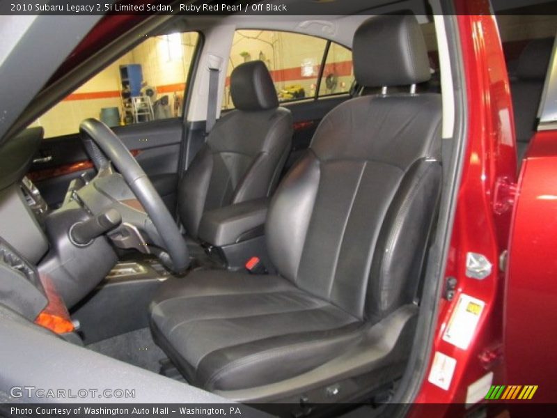  2010 Legacy 2.5i Limited Sedan Off Black Interior