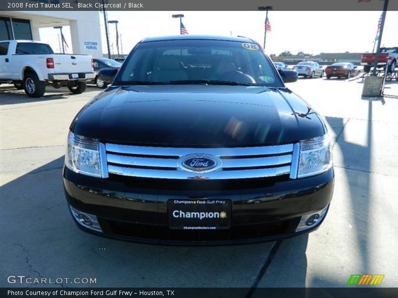 Black Clearcoat / Black 2008 Ford Taurus SEL