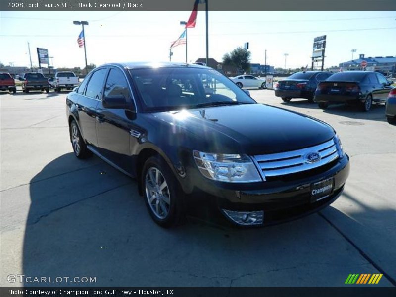 Black Clearcoat / Black 2008 Ford Taurus SEL