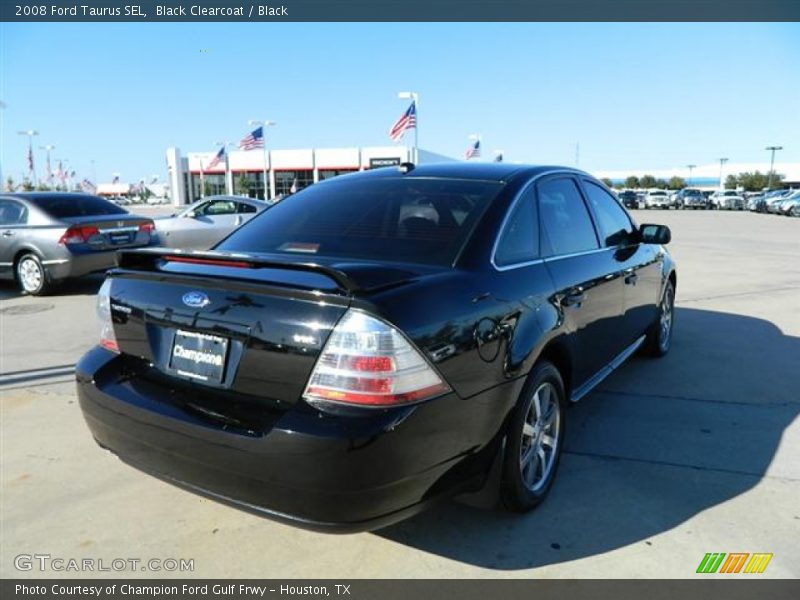 Black Clearcoat / Black 2008 Ford Taurus SEL