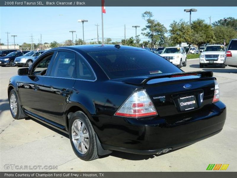 Black Clearcoat / Black 2008 Ford Taurus SEL