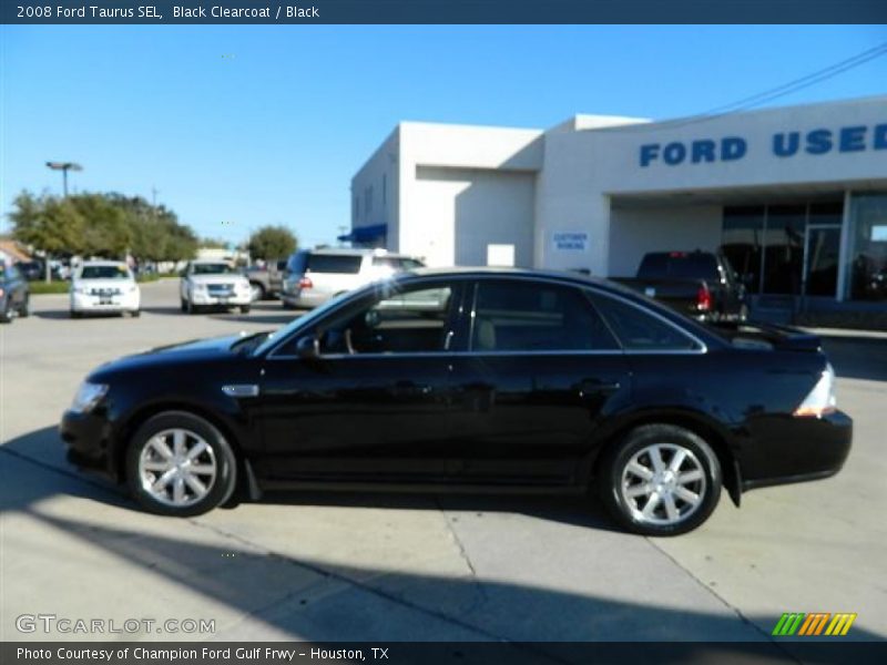 Black Clearcoat / Black 2008 Ford Taurus SEL