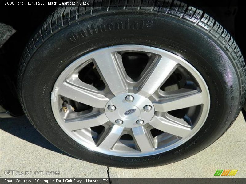 Black Clearcoat / Black 2008 Ford Taurus SEL