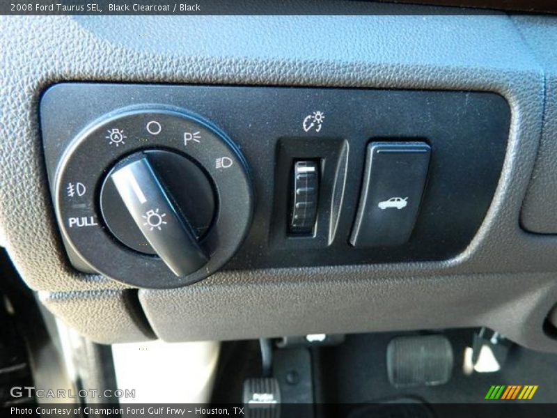 Black Clearcoat / Black 2008 Ford Taurus SEL