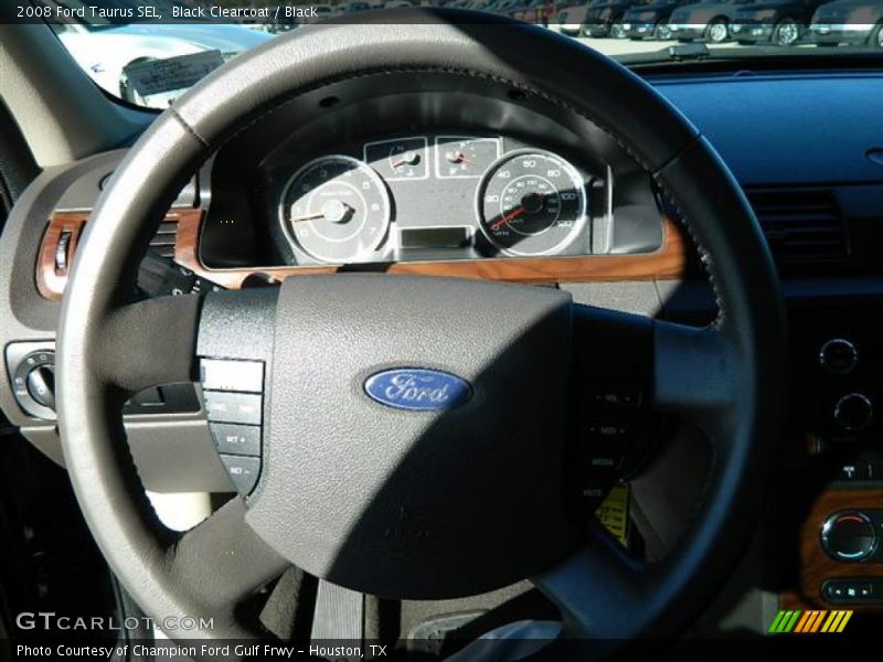 Black Clearcoat / Black 2008 Ford Taurus SEL