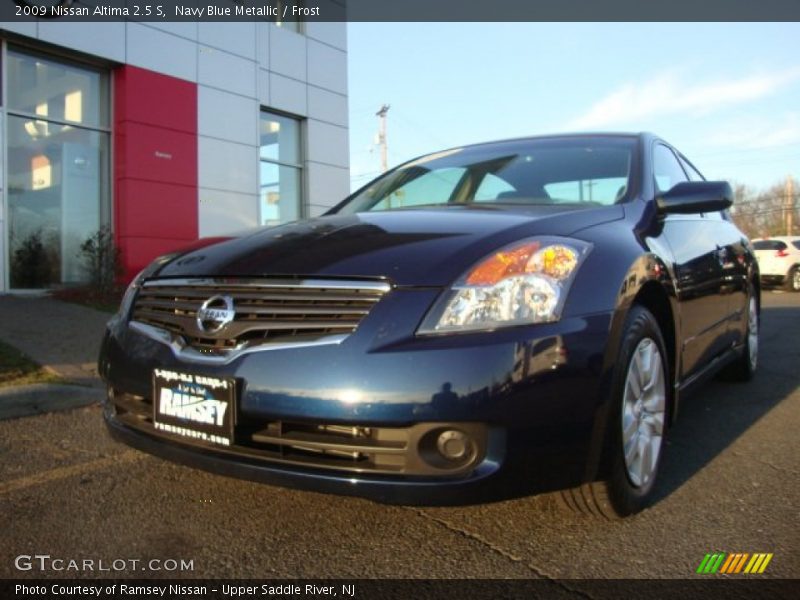 Navy Blue Metallic / Frost 2009 Nissan Altima 2.5 S