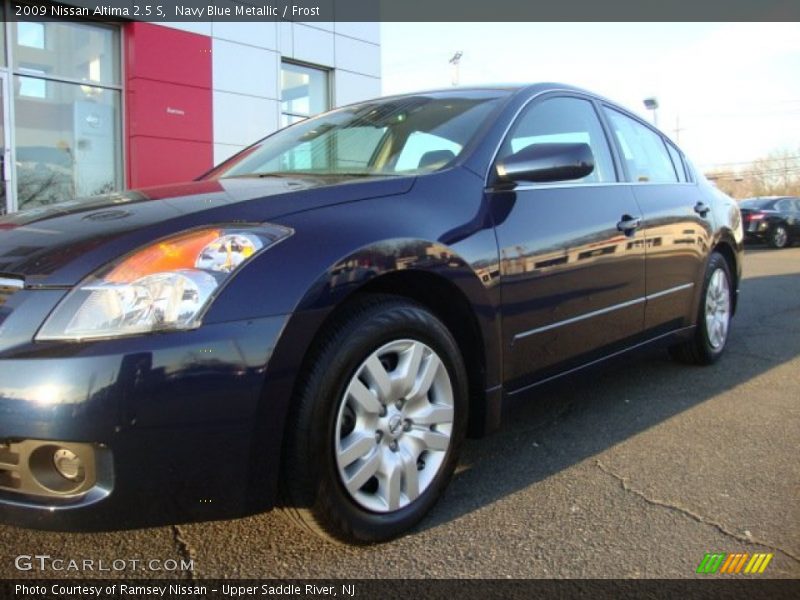 Navy Blue Metallic / Frost 2009 Nissan Altima 2.5 S